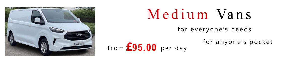 Medium Van Hire Edinburgh